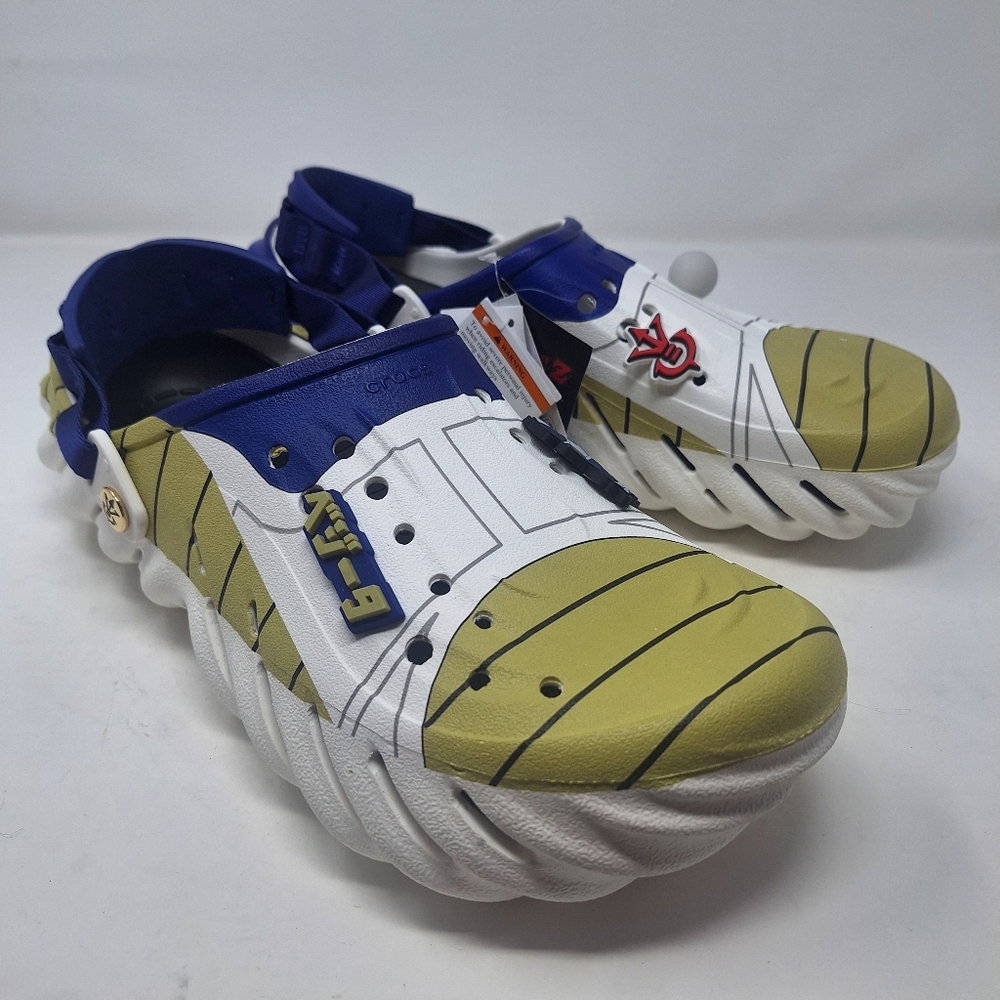 Crocs Dragon Ball Z x Mens Size 13 Echo Clog Vegeta 211137-90H